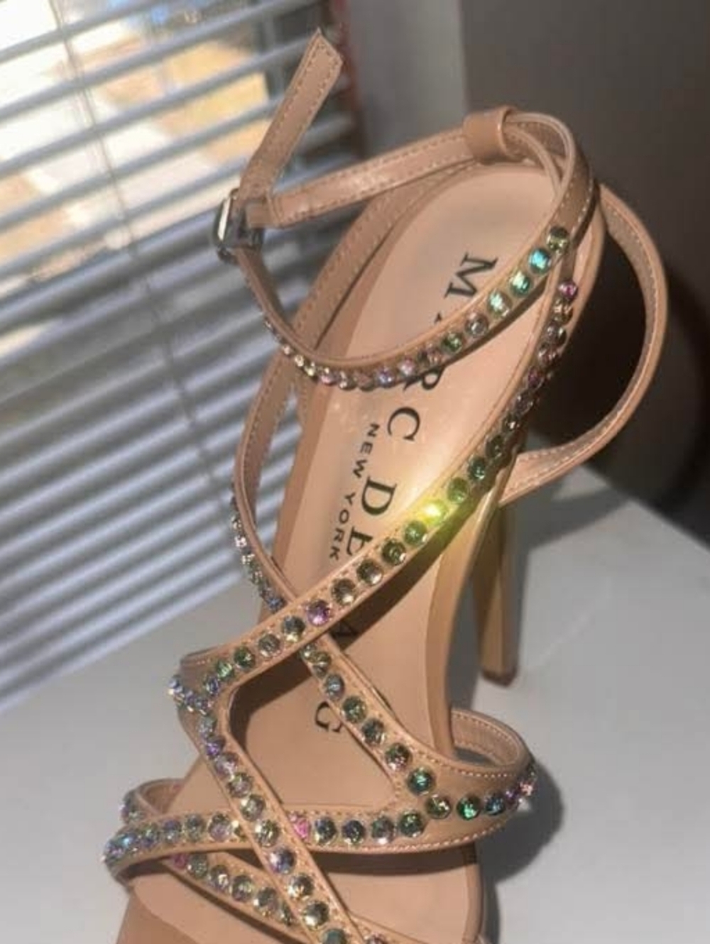 Marc Defang Cait Pageant Heels Size 7